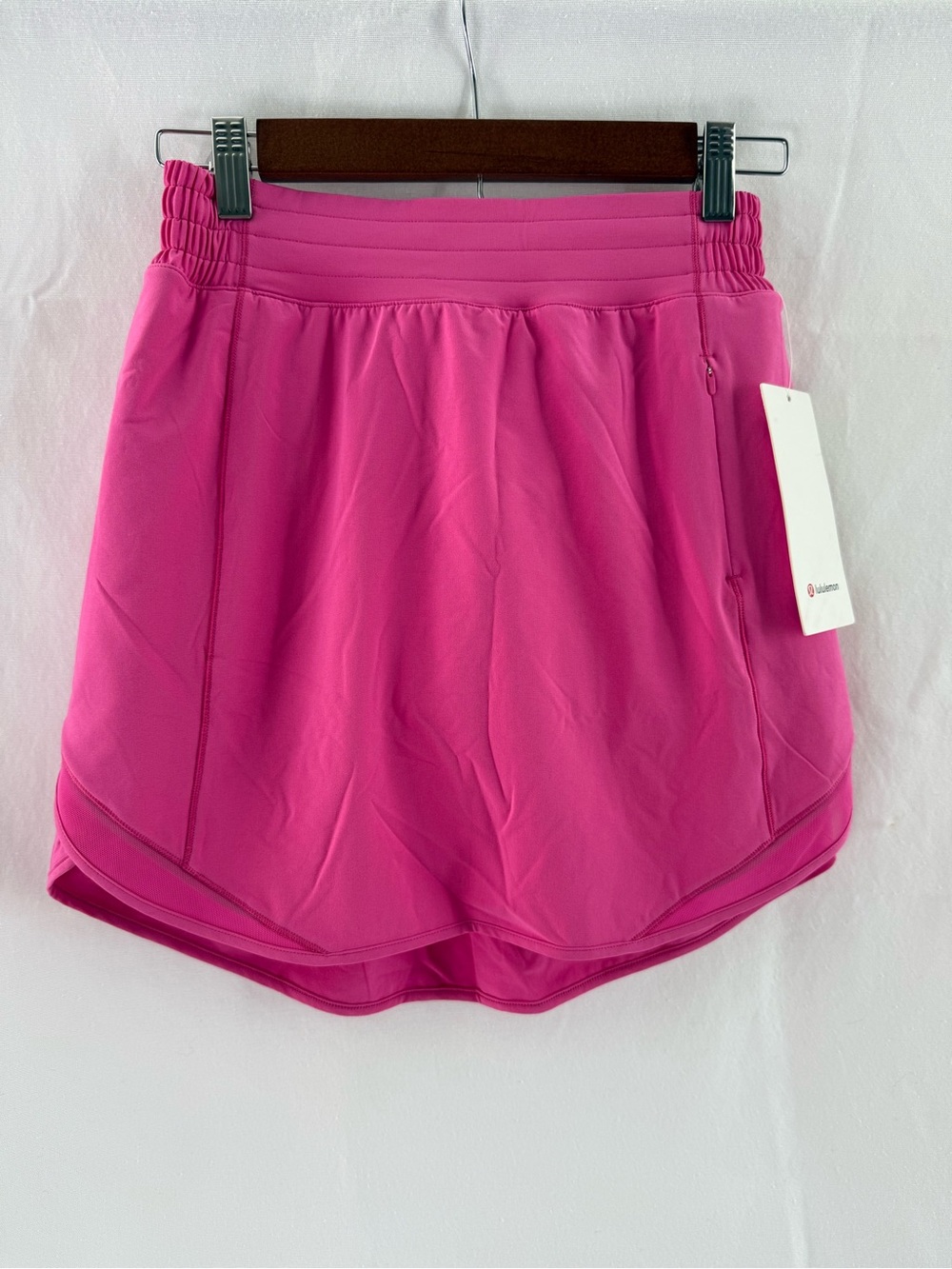 NWT Lululemon Hotty Hot HR Skirt - Long Size 4 - SONIC PINK